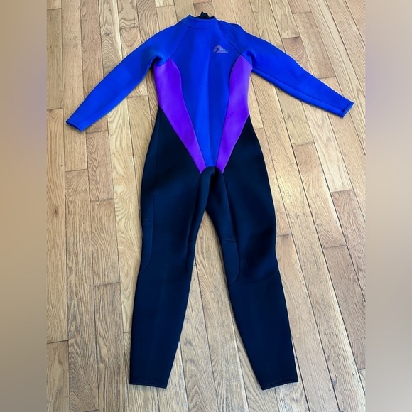 L.L. Bean Blue and Purple Wetsuit - Picture 1 of 11